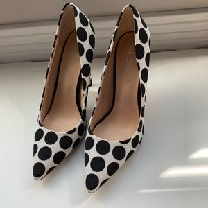 Aldo polka dot pump